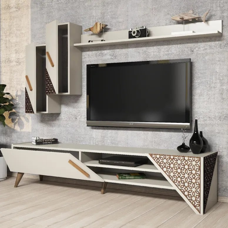 Comoda TV Beril - Crem