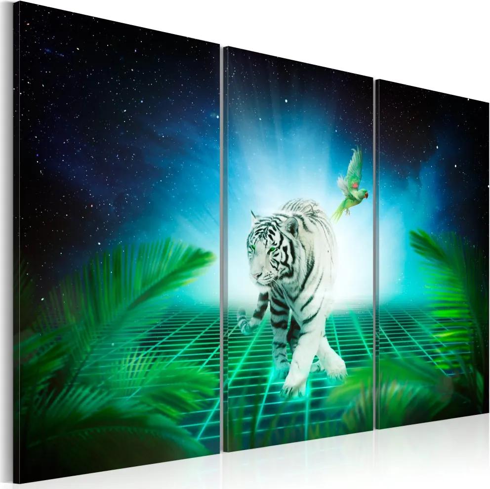 Tablou Bimago - Ice Tiger 60x40 cm