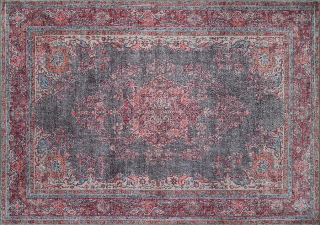 Covor, Blues Chenille, 75x230 cm, Multicolor