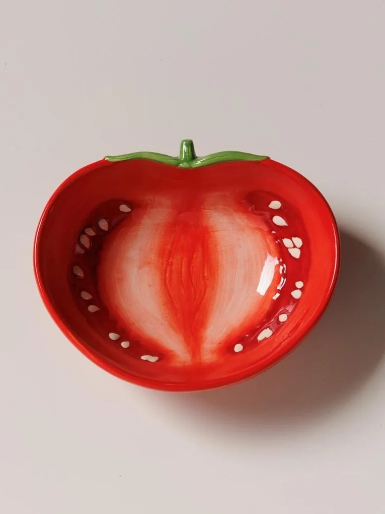 Bol de salata, din ceramica, Tomato
