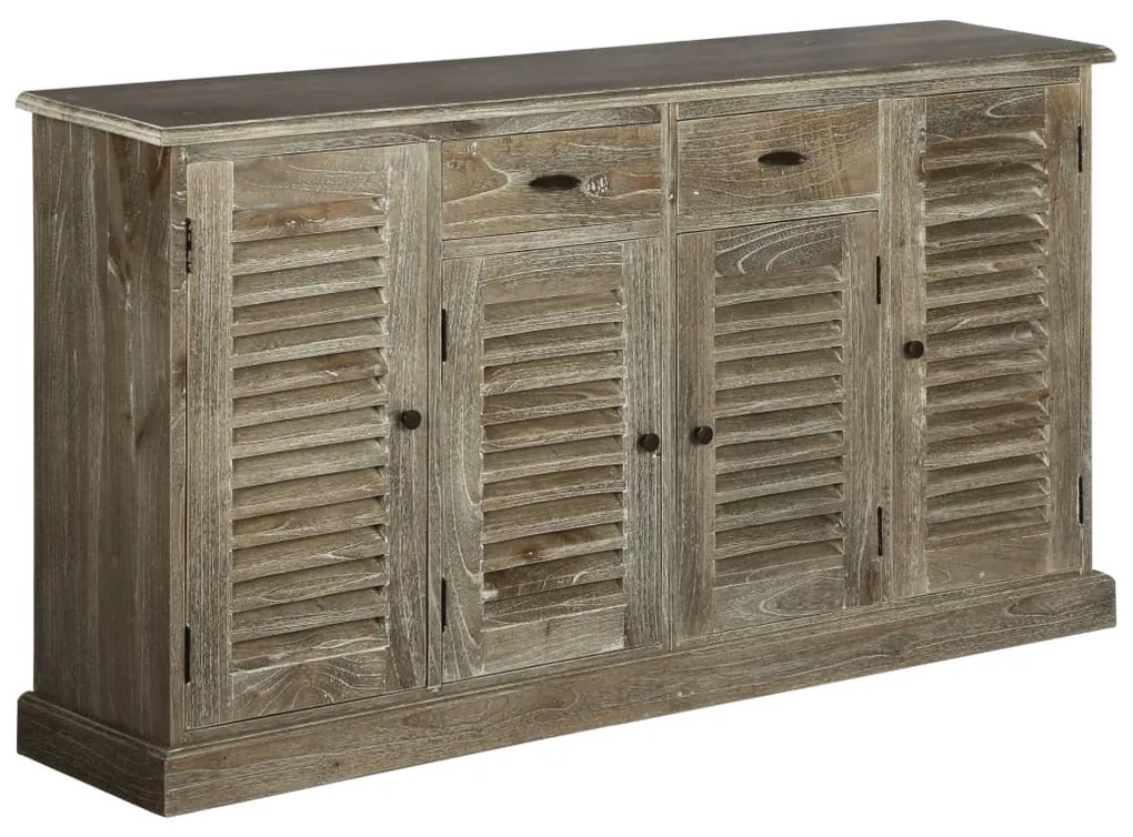 245508 vidaXL Dulap, lemn masiv de mindi, 145 x 32,5 x 77 cm