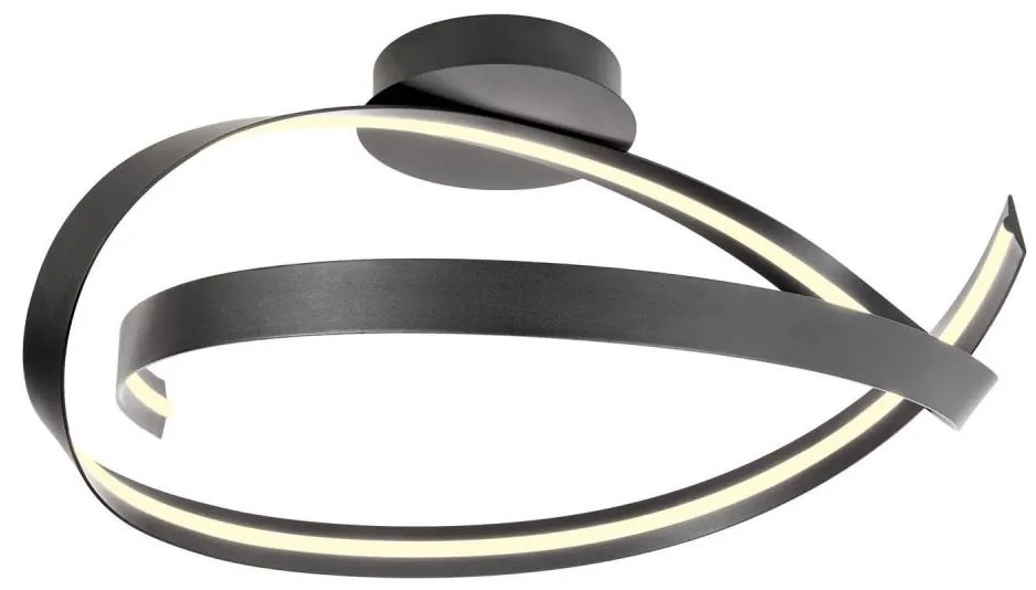 Redo 01-3614 - Plafonieră LED dimmabilă IMPULS LED/34W/230V, negru