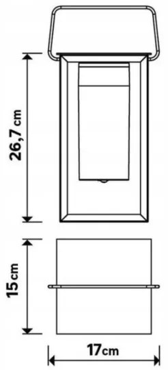 Lampă LED dimabilă de exterior MESHY LED/2W/5V IP44