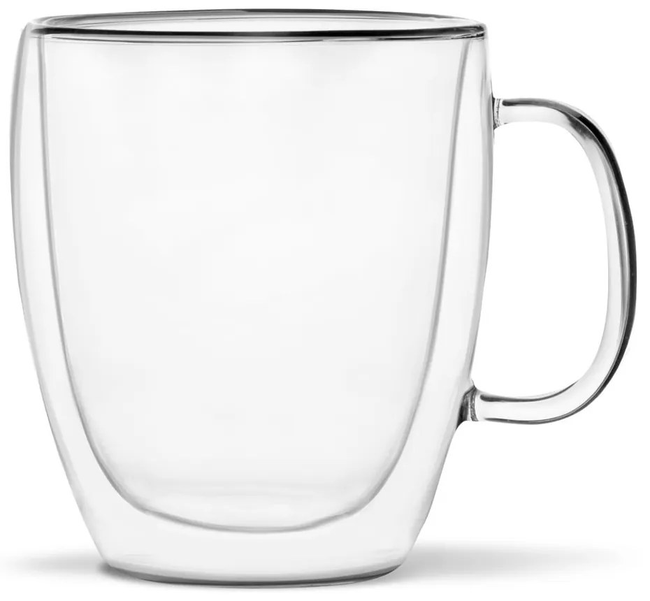 Cană cu perete dublu Vialli Design Molly, 480 ml