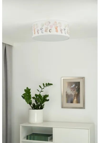Duolla - Plafonieră LED copii CORTINA LED/26W/230V pr. 40 cm 4000K