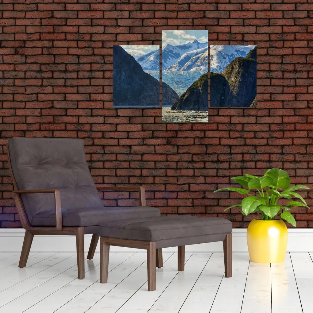 Tablou cu peisaj cu munții (90x60 cm)