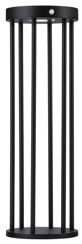 Stalp LED solar iluminat exterior cu senzor de miscare IP65 AIGO H-50cm