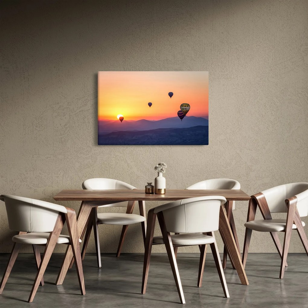 Tablou cu baloane de aer cald (90x60 cm)