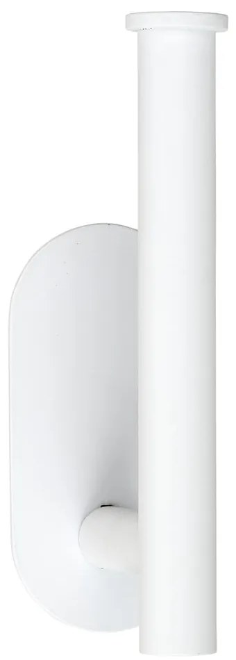 Suport pentru hârtie igienică alb autoadeziv din oțel inoxidabil Orea – Wenko