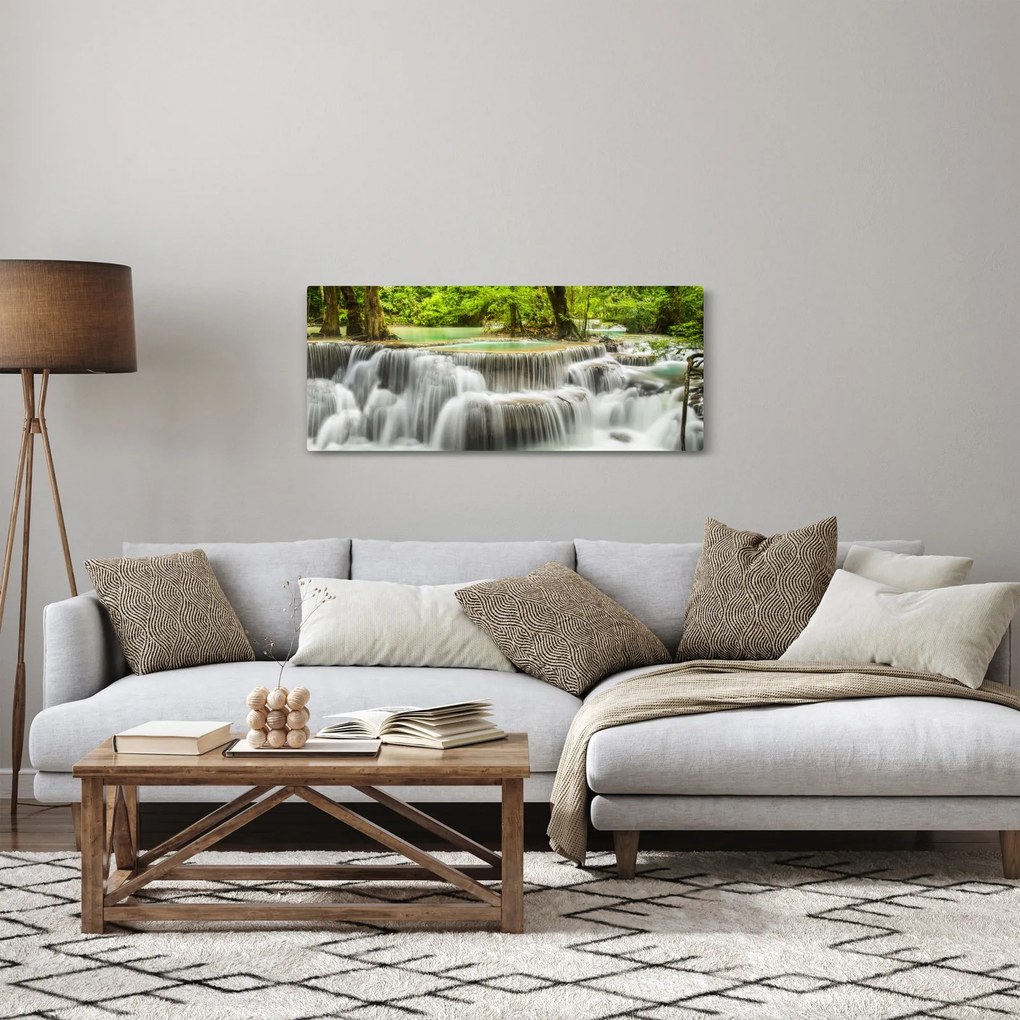 Tablou cu cascade (120x50 cm)