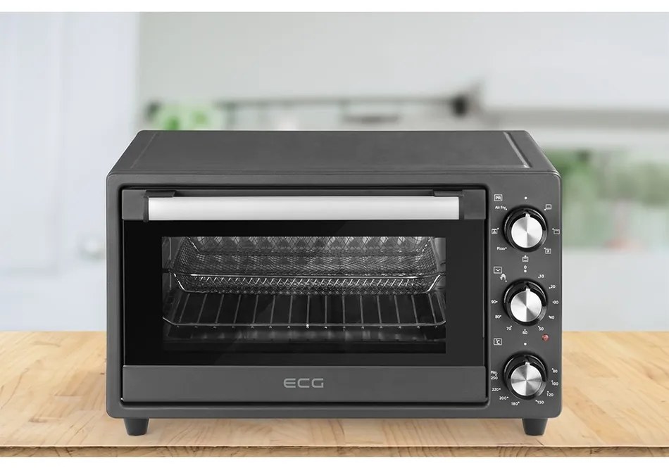Cuptor electric ECG ET 2001B Airfry, antracit