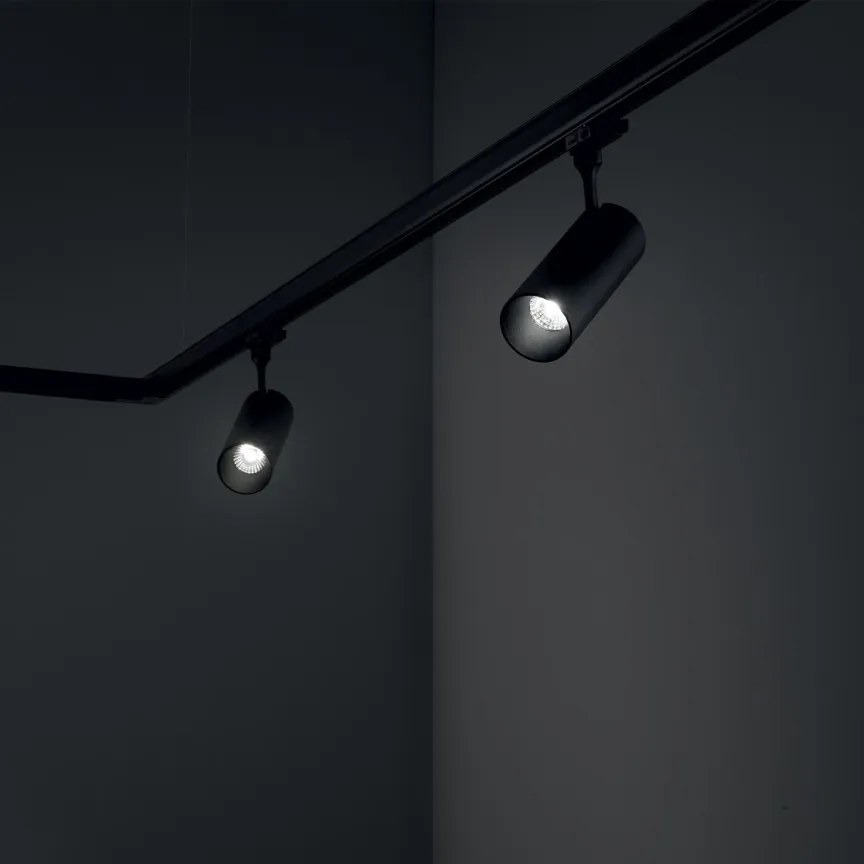 Spot LED directionabil pentru sina Link, FOX 15W CRI80 41° 3000K BK 250427 IDL