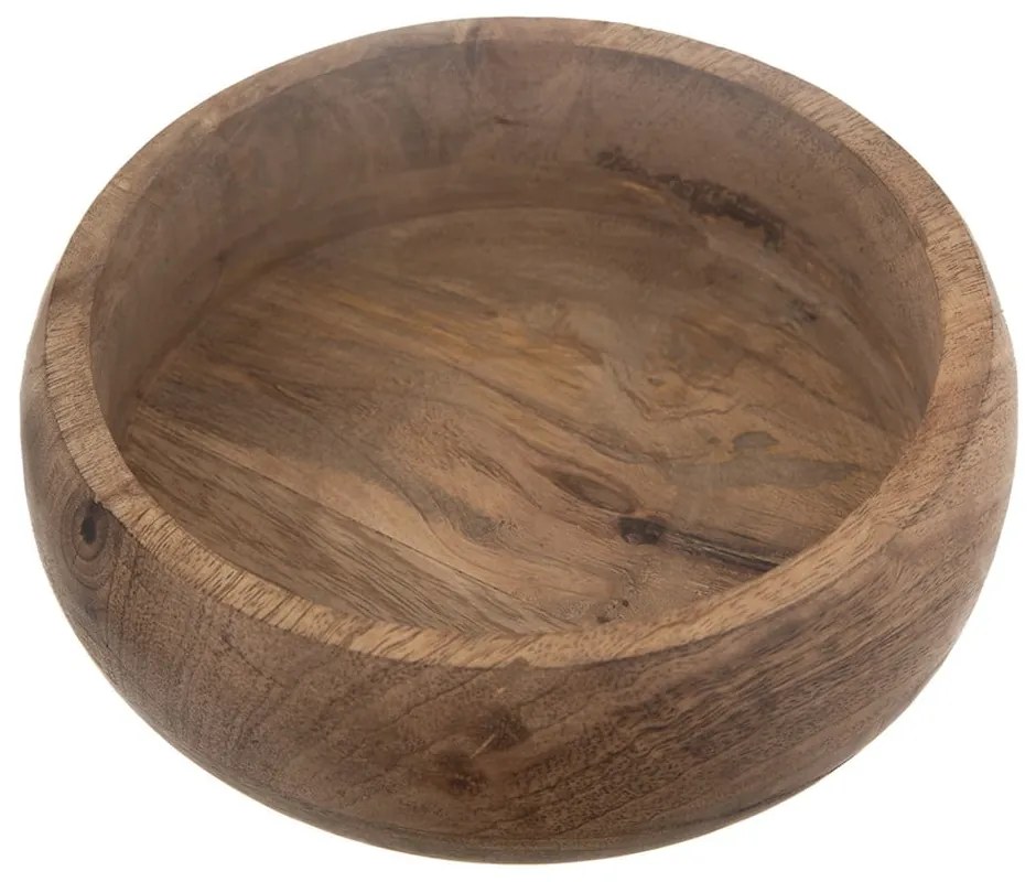 Bol în culoare naturală din lemn ø 20 cm Mango – Orion