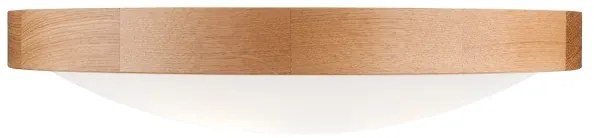 Plafonieră OAK SLIM 3×E27/60W/230V stejar ø 47 cm
