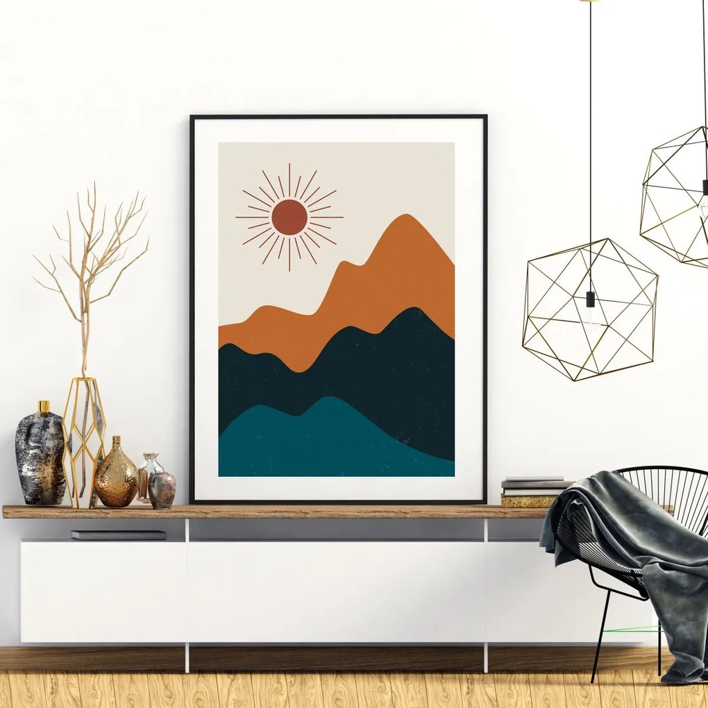 Poster - Munții (A4)