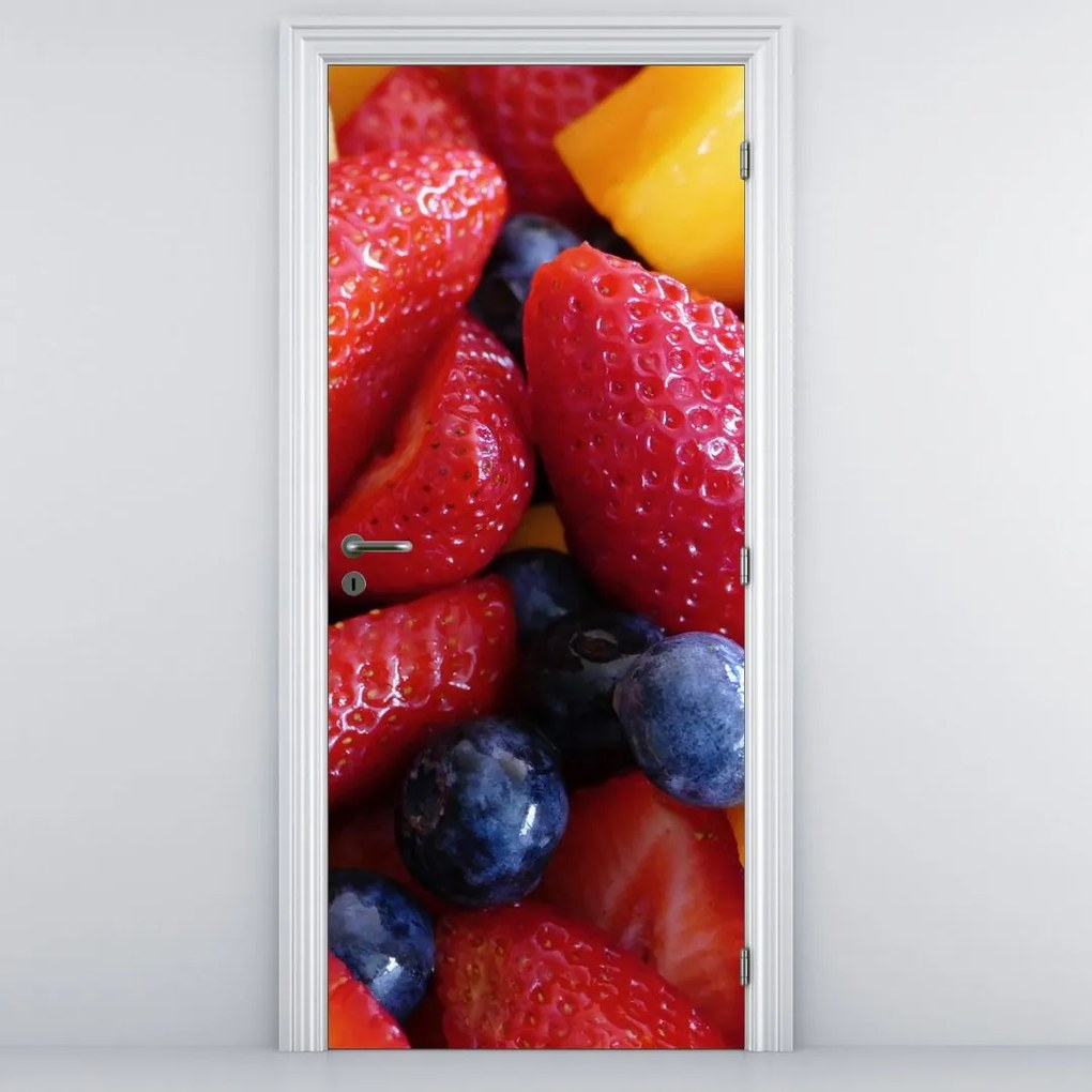 Fototapet pentru ușă - Fructe (95x205cm)