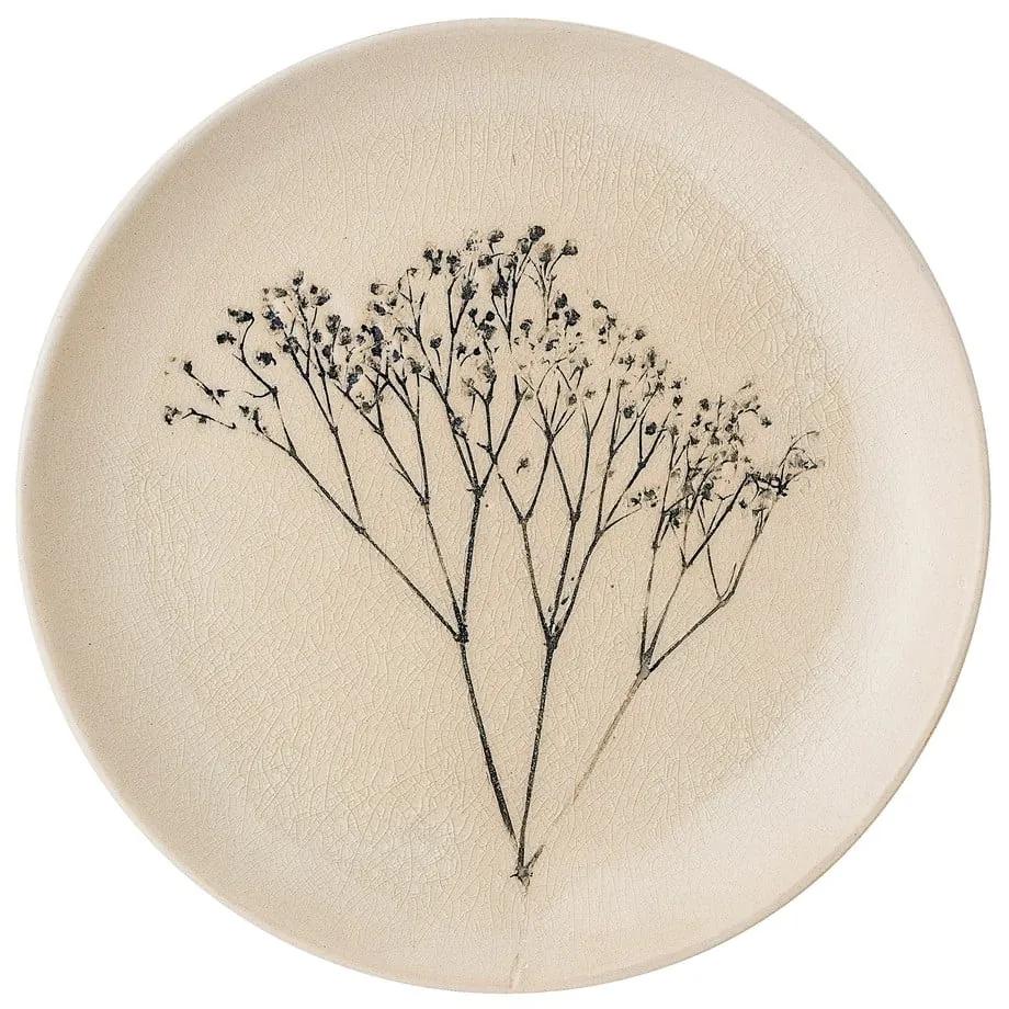Farfurie din gresie ceramică Bloomingville Bea,⌀ 22,5 cm