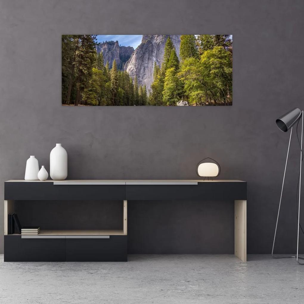 Tablou - Sub Piatra Yosemite (120x50 cm), în 40 de alte dimensiuni noi