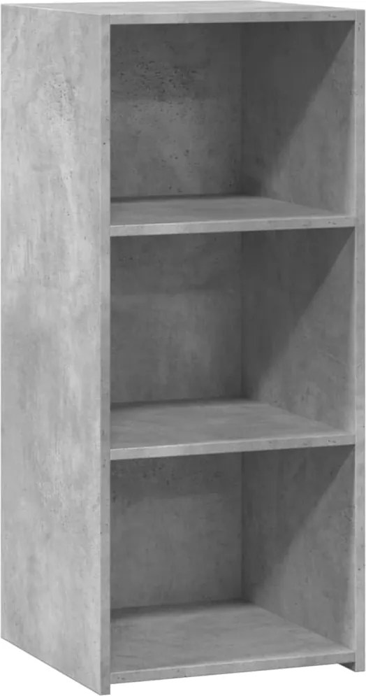 vidaXL Servantă, gri beton, 40x41x93 cm, lemn prelucrat