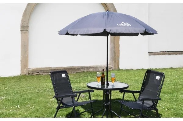 Masă de grădină d. 70 cm neagră