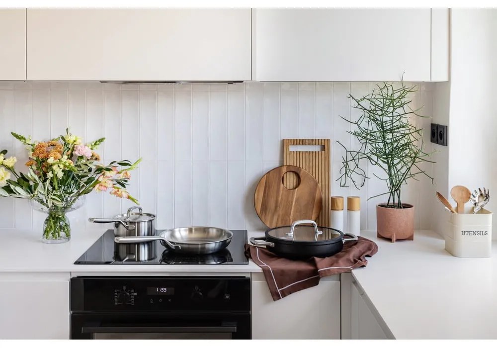 Tigaie cu capac/cu suprafață ceramică ø 28 cm tegame Meda 3.0 – FABINI