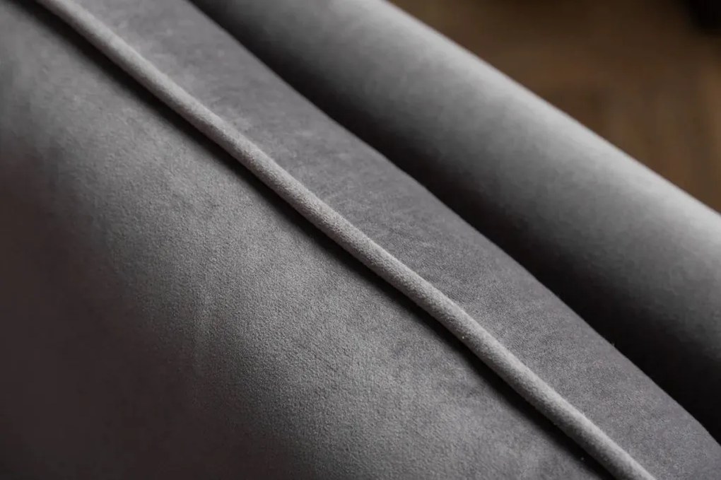 Canapea extensibila BOUTIQUE 215cm gri/ negru A-40567 VC