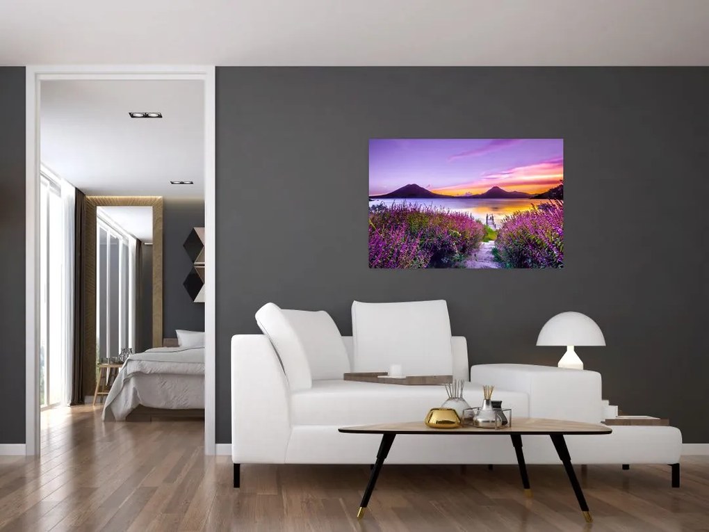 Tablou cu lac (90x60 cm)