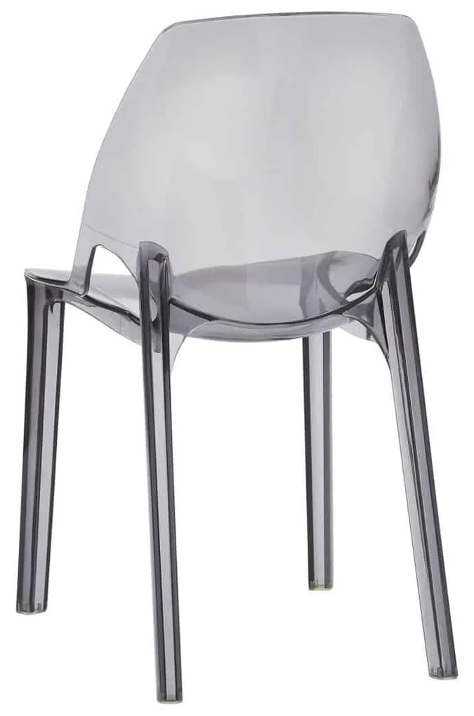 Scaun BOSTON polipropilena Fume - FUME