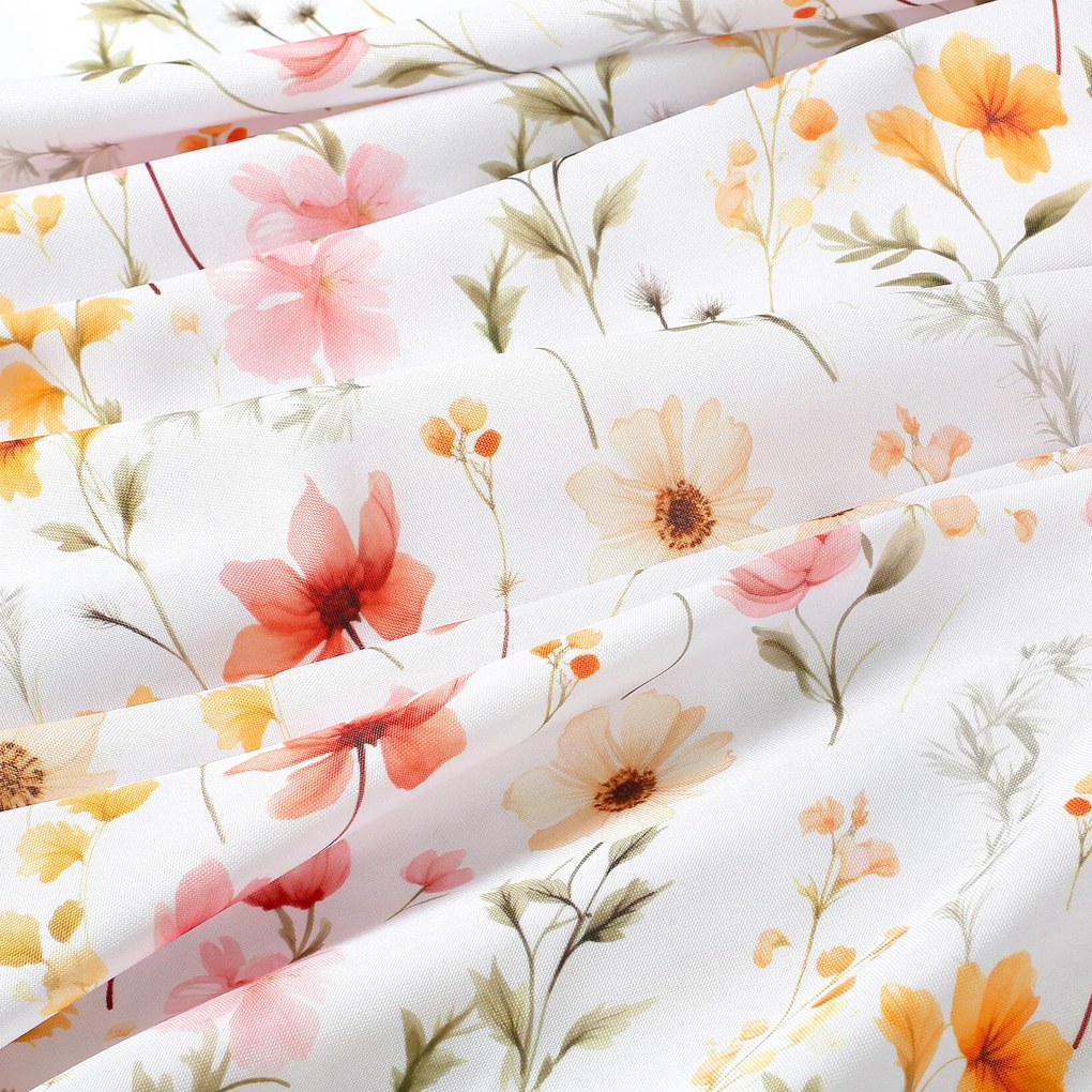 Goldea napron de masă teflonat - paradisul florilor 20x120 cm