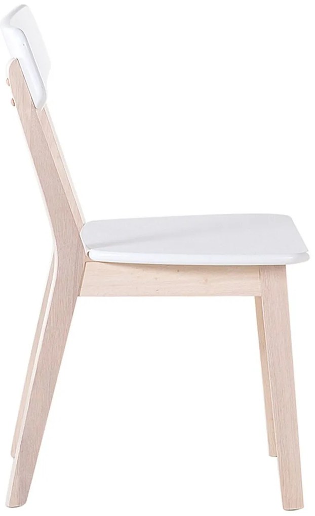 Set 2 buc. scaune sufragerie Salmos (alb). 1035610