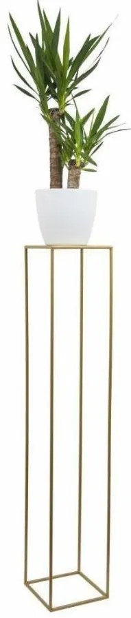 Suport pentru flori 130x24 cm, culoare aurie