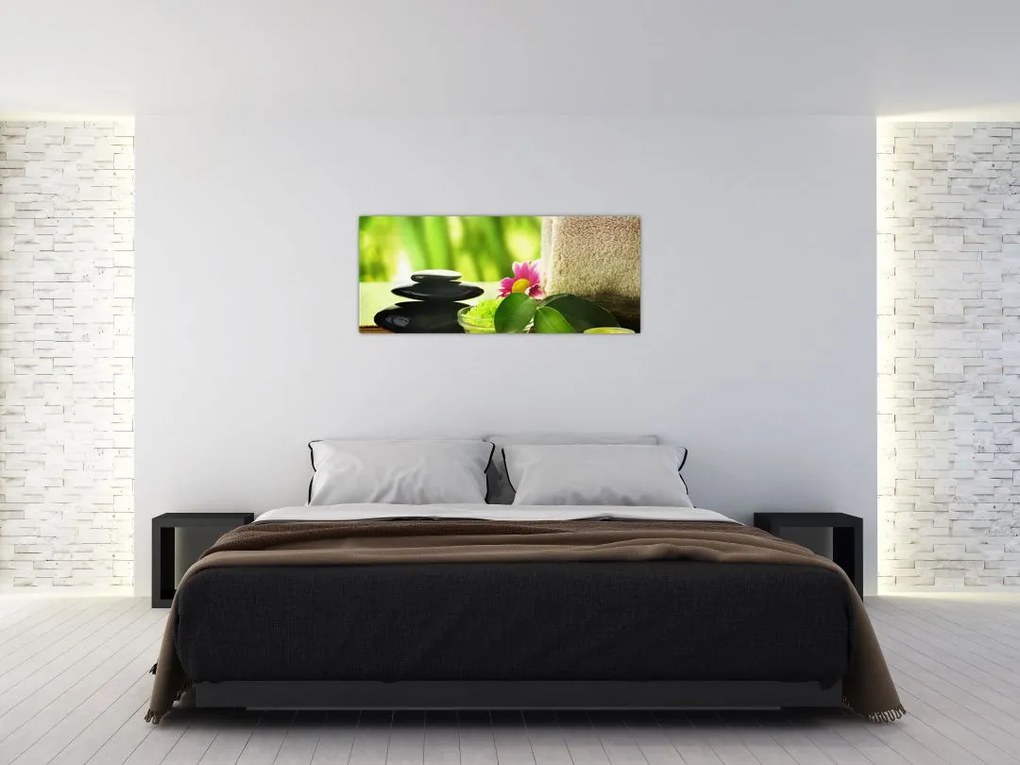 Tablou cu unelte pentru masaj (120x50 cm)