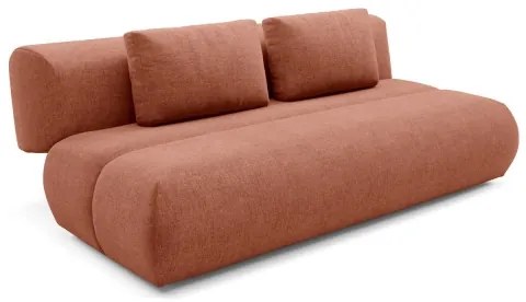 Canapea extensibilă FANO, 3 locuri, maro