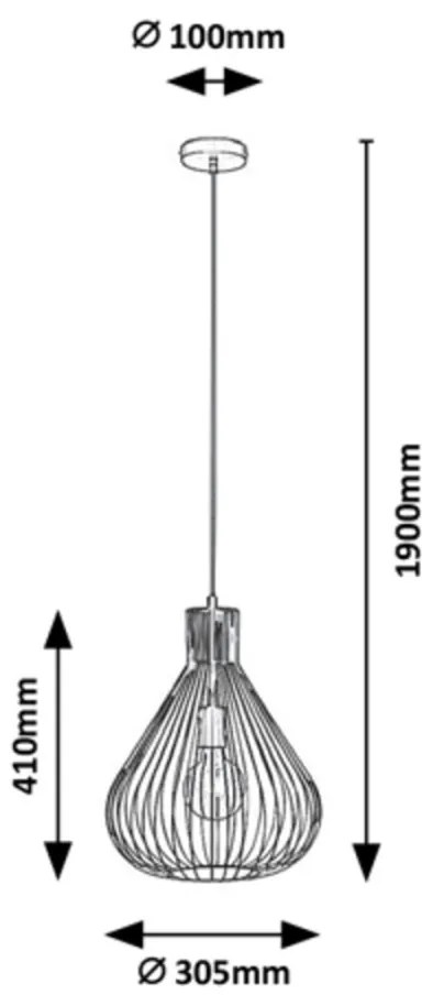 Pendul design industrial Zille 4754 RX