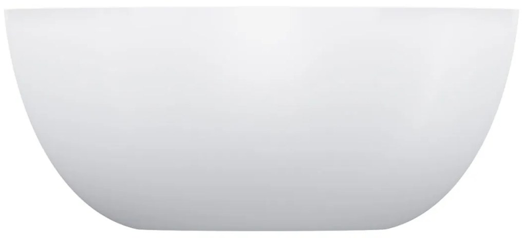 Omnires Shell M+ lavoar 35x35 cm rotund sub blat alb SHELL350UNBM