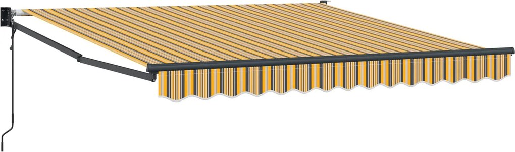 vidaXL Cortina Retractabilă Multicolour 350 x 250 cm