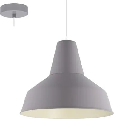 EGLO 49064 - Lustră pe cablu SOMERTON-P 1xE27/60W/230V