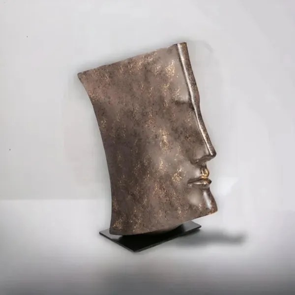 Decorațiune de masă 29x25x17 cm, rășină/finisaj cupru