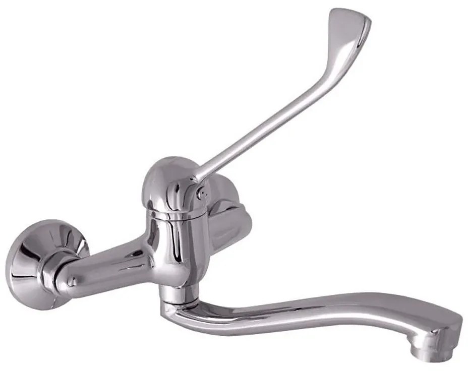 RAV Slezák SA601.5/26 - Baterie pentru lavoar SAZAVA cu manetă medicală, crom lucios