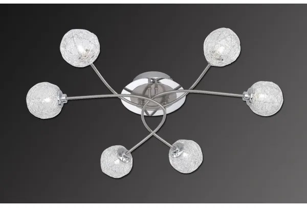 Lustră aplicată WOMBLE 6xG9/28W/230V Paul Neuhaus 6796-55