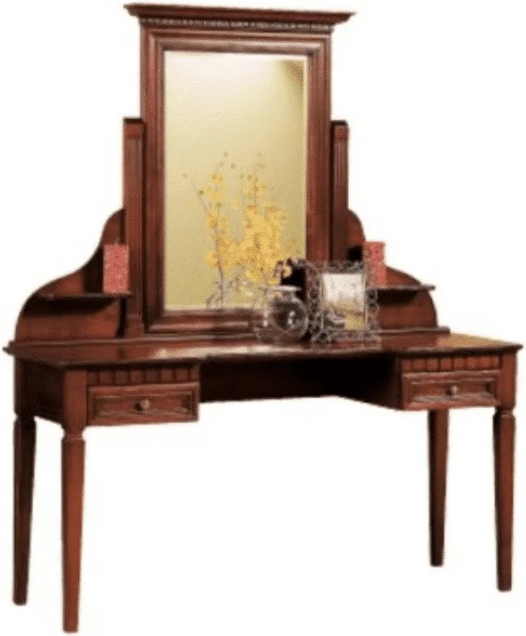 Masă lemn masiv nuc de Toaleta Ravino I, 143 × 47 × 168 cm