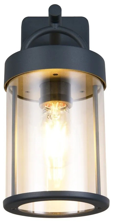 Corp de iluminat pentru exterior, de perete (înălțime 29 cm) Almeria – Trio