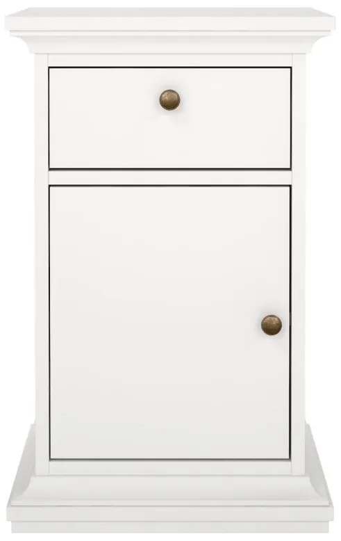 Noptieră Provence II, alb