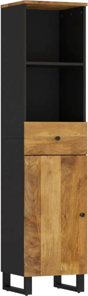 vidaXL Dulap de baie, 38x33x160 cm, lemn masiv de mango