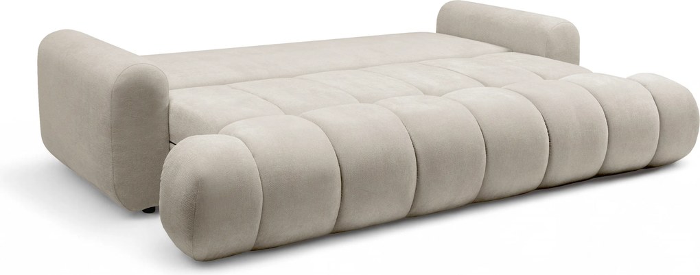 Canapea extensibilă Lutario - chenille bej deschis Vibe 06