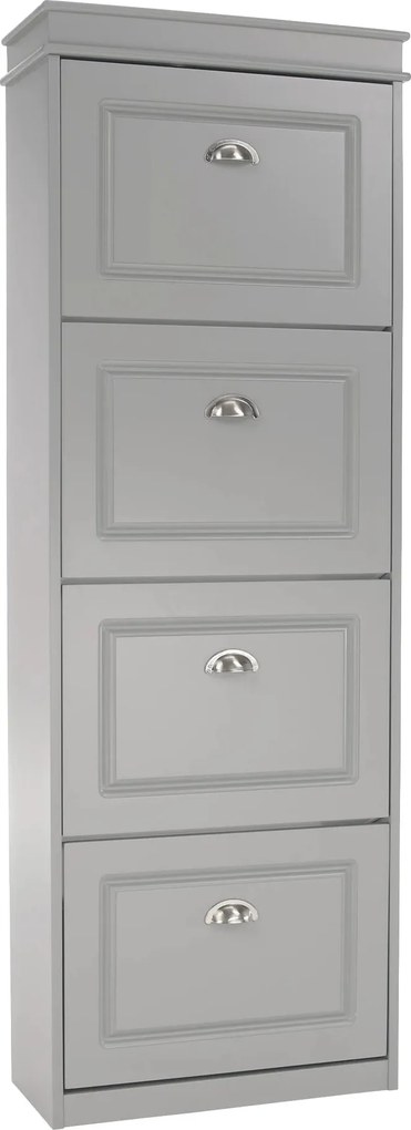 Pantofar SEBER TYP 3, gri, PAL, 54x24x152 cm