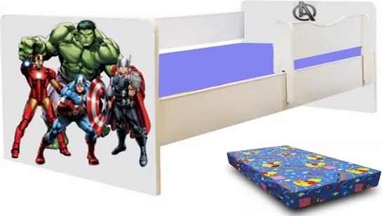Pat junior Advengers cu saltea