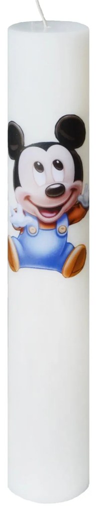 Lumanare Botez Baby Mickey 7 cm, 60 cm