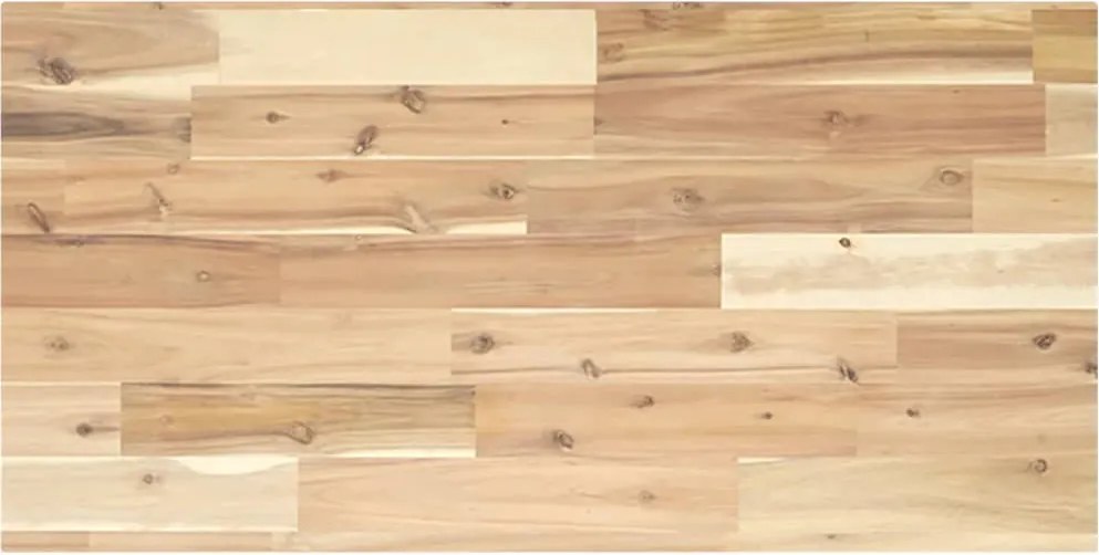 vidaXL Raft plutitor, 100x40x2 cm, lemn masiv de acacia netratat