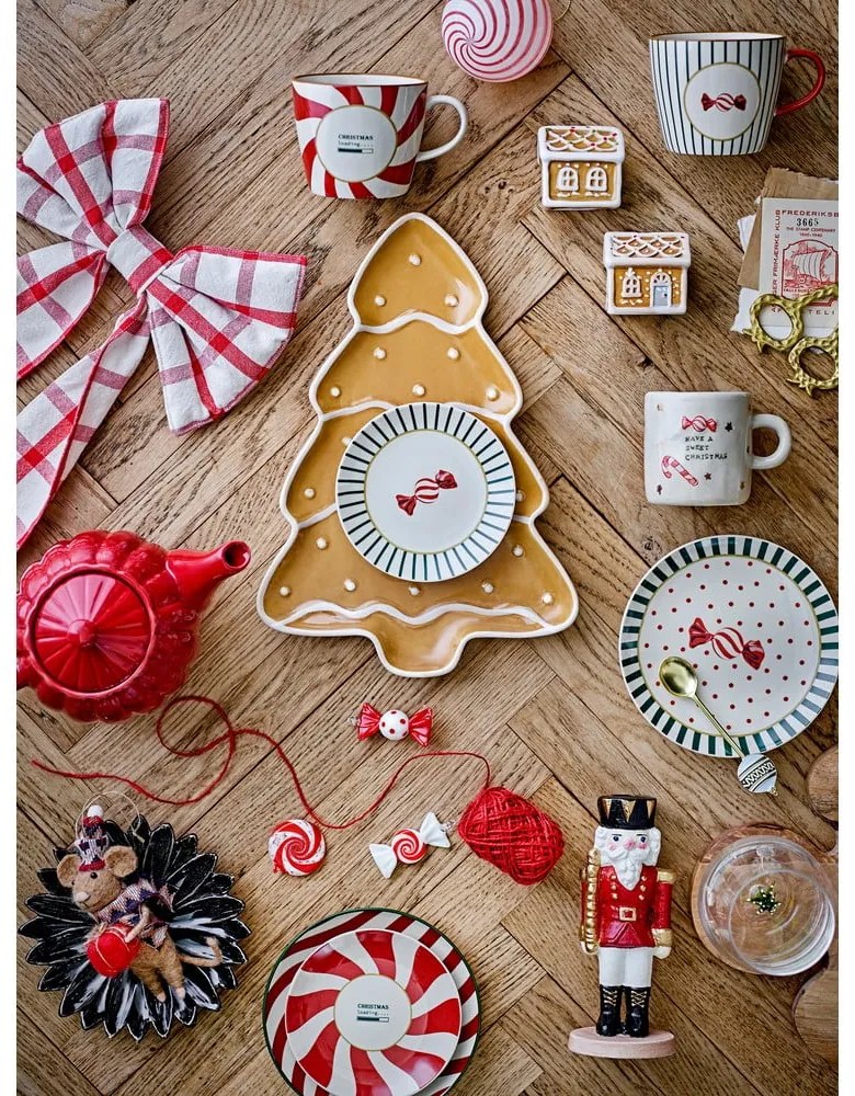 Ornamente de Crăciun 3 buc. din lână 11 cm Peo – Bloomingville